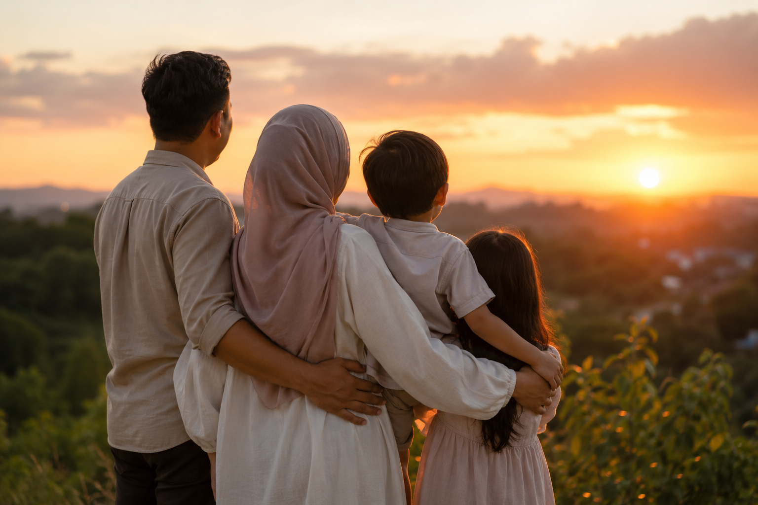 Happy family