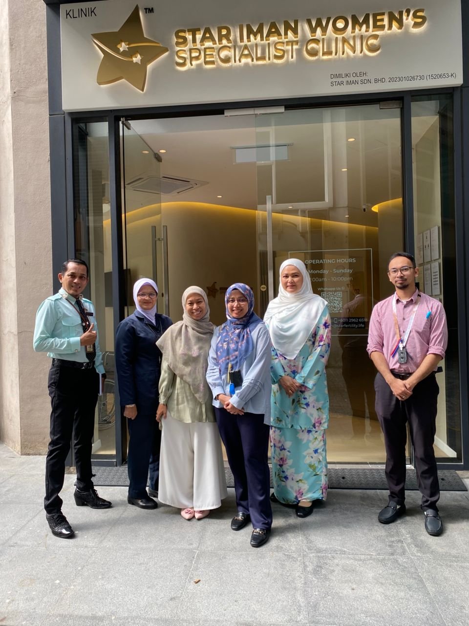 Official opening of Star Iman clinic